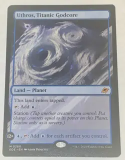 Uthros, Titanic Godcore Edge of Eternities Regular MTG 0260 MAGIC NEW UNPLAYED - Image 1