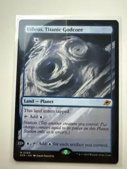 Uthros, Titanic Godcore Edge of Eternities Regular MTG 0260 MAGIC NEW UNPLAYED - Image 1