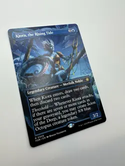 MTG TCG Kiora, the Rising Tide (Borderless) Foundations Regular - Image 3