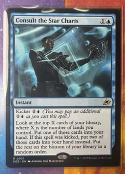 Consult the Star Charts Edge of Eternities MTG TCG CCG Never Played - Image 1