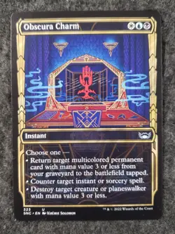 Obscura Charm (Showcase) - 323 / English / Near Mint MTG ..............(DS3D1K5) - Image 1