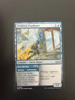 Picklock Prankster Wilds of Eldraine Regular Uncommon Mtg 64 - Image 1