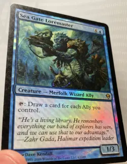 Sea Gate Loremaster FOIL MP MTG Zendikar - Image 4