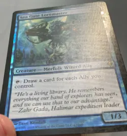 Sea Gate Loremaster FOIL MP MTG Zendikar - Image 5