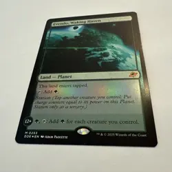 Evendo, Waking Haven FOIL 253 Edge of Eternities EOS MTG Mythic Land Unplayed NM - Image 4