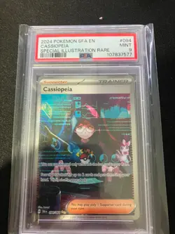 Cassiopeia SIR Special Illustration Rare 094/064 Shrouded Fables Pokemon PSA 9 - Image 1