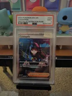 Cassiopeia SIR Special Illustration Rare 094/064 Shrouded Fables Pokemon PSA 9 - Image 1