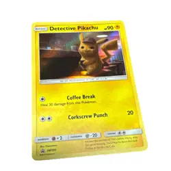Pokemon TCG Detective Pikachu - Pikachu #SM190 - Holo Card - Image 1