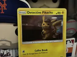 Pokemon TCG Detective Pikachu - Pikachu #SM190 - Holo Card - Image 2