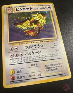 Pidgeot (No.018) Jungle Set 1997 - Japanese Pokemon Card | EXC - Image 4