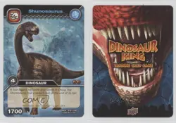 2008 Dinosaur King Trading Card Game Series 1: Shunosaurus #DKCG-018 0kb5 - Image 3