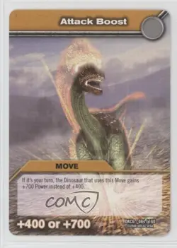 2008 Dinosaur King Trading Card Game Series 1: Attack Boost #DKCG-084 0kb5 - Image 1