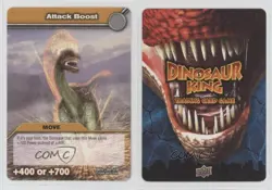 2008 Dinosaur King Trading Card Game Series 1: Attack Boost #DKCG-084 0kb5 - Image 3