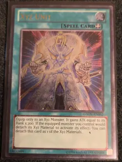 Yugioh! LP Xyz Unit - GAOV-EN062 - Ultimate Rare - Unlimited Edition Lightly Pla - Image 1