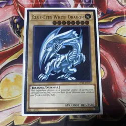 Yugioh Blue-Eyes White Dragon OP28-EN001 OTS Ultimate Rare Near Mint/VLP - Image 1