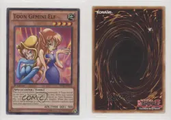 Toon Gemini Elf 1st Ed. YuGiOh Battle Pack 2: War of the Giants #BP02-EN033 3f3 - Image 3