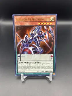 Yugioh Disablaster the Negation Fortress - INFO-EN026 - Ultra Rare - 1st Ed LP - Image 1