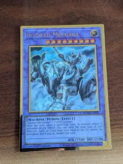 Invoked Mechaba - MGED-EN025 - Premium Gold Rare (NM) - Yugioh - Image 1