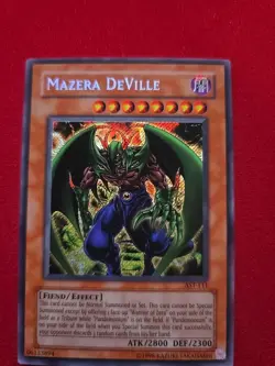 YUGIOH MAZERA DEVILLE AST-111 SECRET RARE NM - Image 1