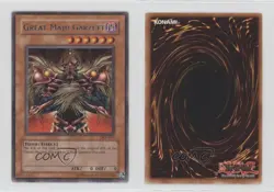 Great Maju Garzett (R) Unlimited YuGiOh Dark Crisis #DCR-063 2003 3f3 - Image 3
