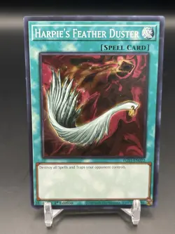 Yugioh Harpie's Feather Duster EGS1-EN022 Super Rare 1st Edition LP - Image 2