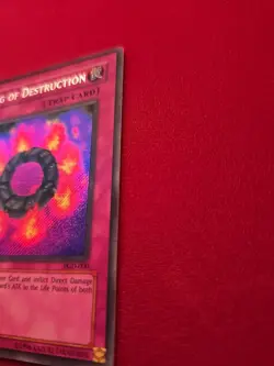 Yugioh Ring Of Destruction PGD-000 1st Edition Secret Rare MP - Image 3
