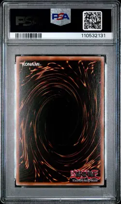 Yugioh PSA 9 Knight’s Title ROD-EN002 Prismatic Secret Rare GBA Promo - Image 2