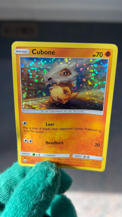 DAMAGED Cubone 7/12 Holo Pokemon McDonalds 2018 Promo English Card - Image 2