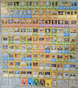 Pokemon Vintage Lot Of 114 Common and Uncommon Base, Jungle, Fossil cards - Image 2