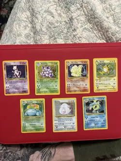 Base set Holo rare lot 7x cards | WOTC | Pokemon TCG MP-LP Rare classic - Image 1