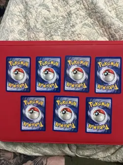 Base set Holo rare lot 7x cards | WOTC | Pokemon TCG MP-LP Rare classic - Image 2