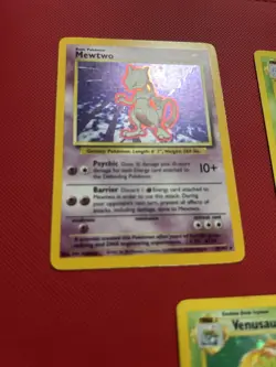 Base set Holo rare lot 7x cards | WOTC | Pokemon TCG MP-LP Rare classic - Image 4