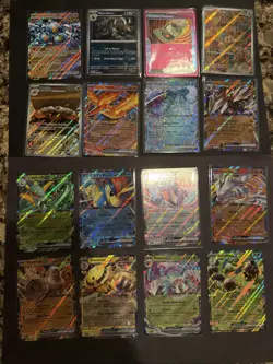 Pokemon TCG 16 Card Mixed Lot #1 Full Art Pokeball Ex - Image 1