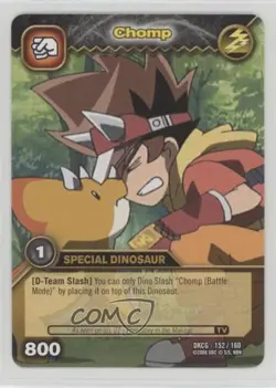 2008 Dinosaur King Trading Card Game Series 1: Chomp #DKCG-152 0kb5 - Image 1