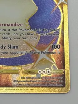 Snorlax Secret Rare Gold Card Chilling Reign 224/198 Pokemon Tcg Nm-M - Image 5