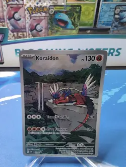 Koraidon - SVP014 - Pokemon Scarlet & Violet Promo Illustration Rare Card LP - Image 1