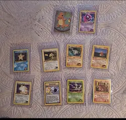 Raw 1st Edition Pokemon Jungle, Gym Chal, Gym Heroes, and Topps Chrome Card Lot - Image 1