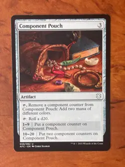 Component Pouch MTG Magic the Gathering Card NM Near Mint AFC - Image 1