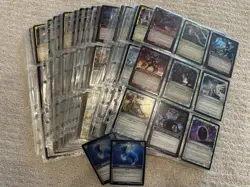 Argent Saga TCG Betrayal 2.0 400+ Card Lot, 100+ FOILS, in Binder Pages - Image 1