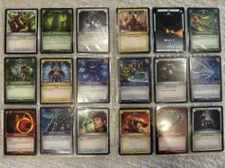 Argent Saga TCG Betrayal 2.0 400+ Card Lot, 100+ FOILS, in Binder Pages - Image 3