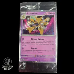 Alakazam Holo Pokemon TCG Card 082/167 Twilight Masquerade Promo, Sealed - Image 1