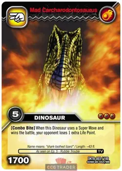 DINOSAUR KING CARDS - COLOSSAL TEAM BATTLE - DKTB - CHOOSE YOUR CARDS - EX+ - Image 2
