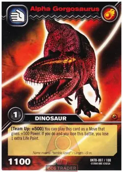DINOSAUR KING CARDS - COLOSSAL TEAM BATTLE - DKTB - CHOOSE YOUR CARDS - EX+ - Image 5