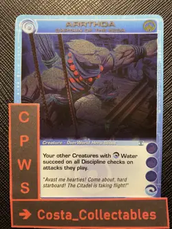 ARRTHOA CAPTAIN OF THE EZOA - CHOOSE STATS - 1ST ED - RARE - CHAOTIC CARD - NM - Image 1