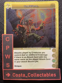 TAFFIAL - CHOOSE YOUR STATS - RARE - RISE OF THE OLIGARCH - CHAOTIC CARD - NM - Image 1
