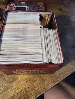 lot of yugioh cards. in tin. first editions. foil. read. Tcg. Yu-gi-oh - Image 1