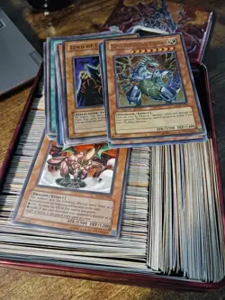 lot of yugioh cards. in tin. first editions. foil. read. Tcg. Yu-gi-oh - Image 3