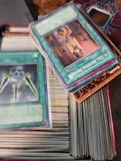lot of yugioh cards. in tin. first editions. foil. read. Tcg. Yu-gi-oh - Image 4