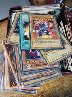 lot of yugioh cards. in tin. first editions. foil. read. Tcg. Yu-gi-oh - Image 5