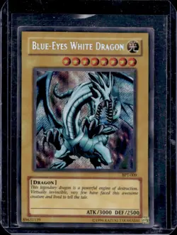 2003 Yu-Gi-Oh Blue-Eyes White Dragon #BPT-009 - Image 1